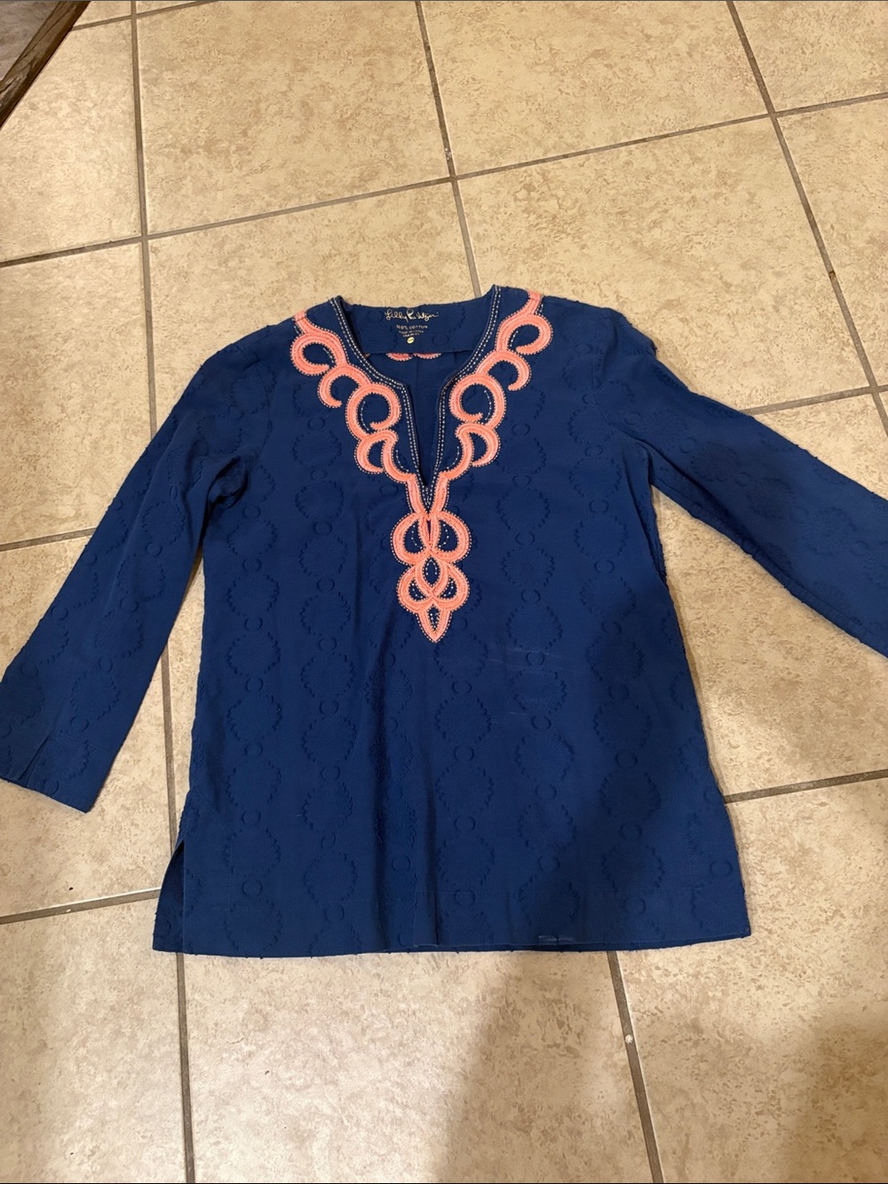 Lilly Pulitzer Amelia Island Tunic Top size XXS